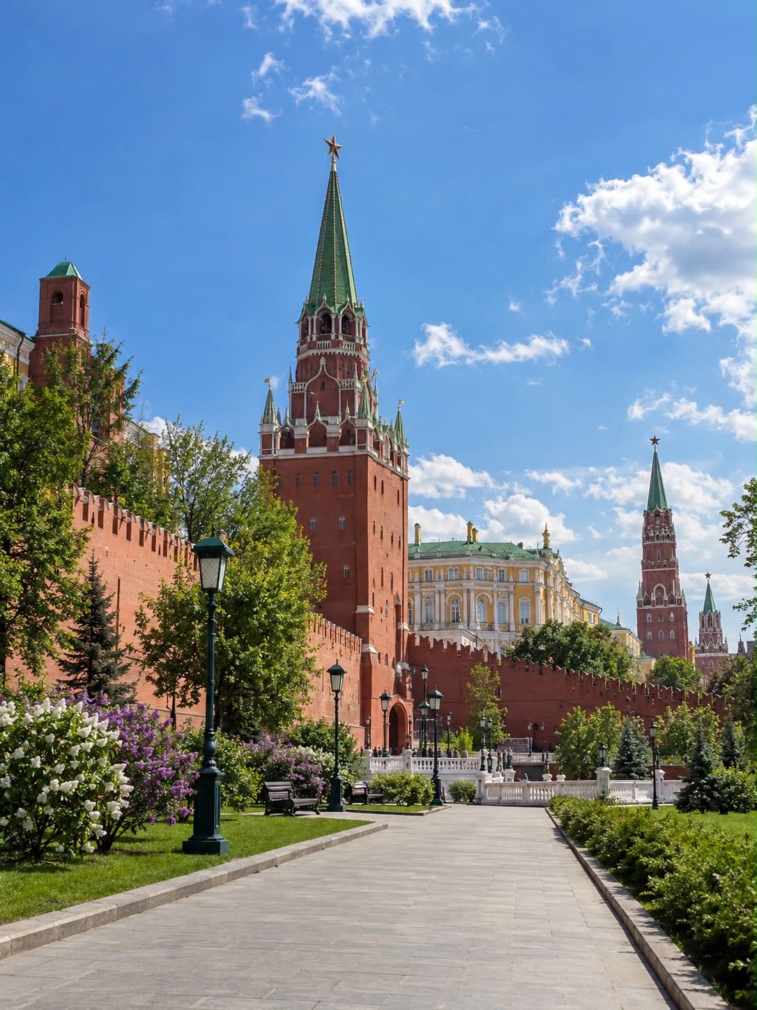 🏰✨ รีวิว พระราชวังเครมลิน (Moscow Kremlin) กรุงมอสโก ประเทศรัสเซีย 🇷🇺