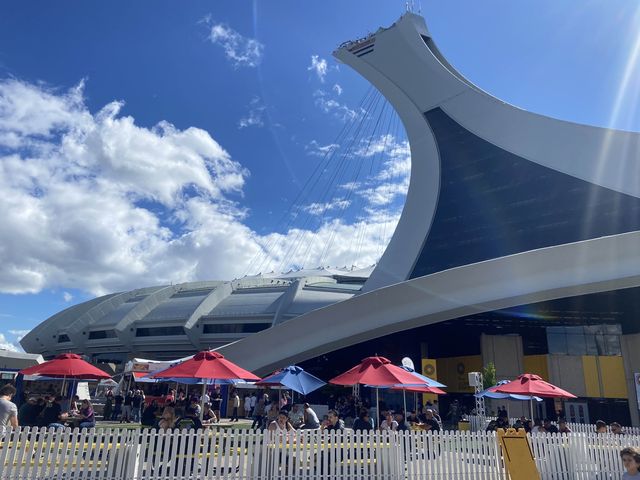 The Olympic Stadium in Montreal 🇨🇦