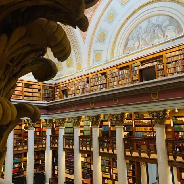 芬蘭🇫🇮景點-芬蘭國家圖書館
