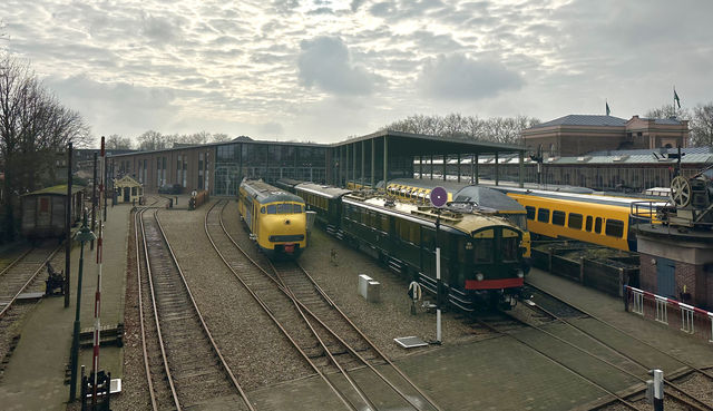 烏特勒支老少咸宜的荷蘭鐵道博物館 Utrecht, Spoorwegmuseum