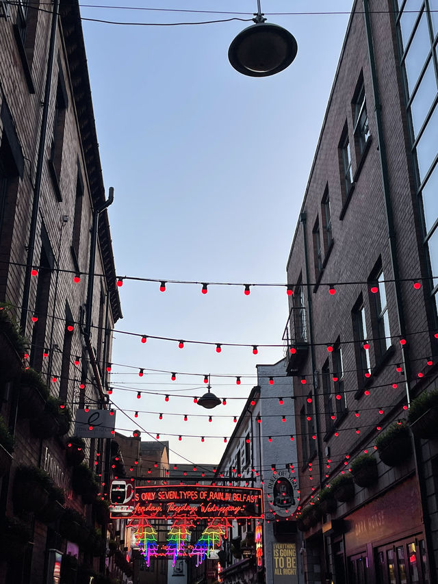 Magical views of Belfast