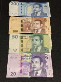 Colourful Moroccan Dirham Notes 🤩