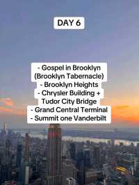 🗽8 Days Itinerary-New York city That Never Sleeps🌆