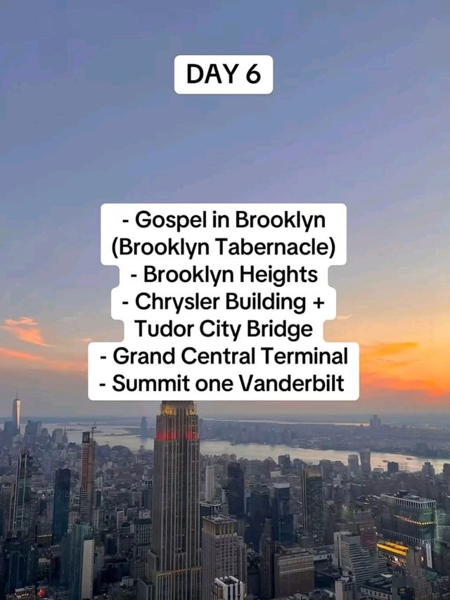 🗽8 Days Itinerary-New York city That Never Sleeps🌆
