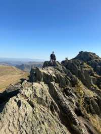 Climbing helvellyn!