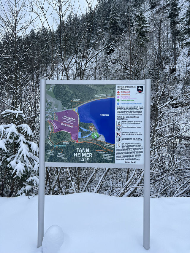 ❄️🏔️ Winter at Haldensee, Tirol – Where the Alps Whisper in Snow 🏔️❄️