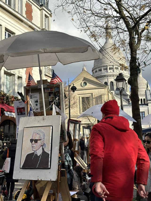 The Artists’ Alley Behind Sacré-Cœur: A Bohemian Gem in Montmartre