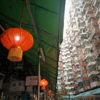 Visiting Monster building, HK