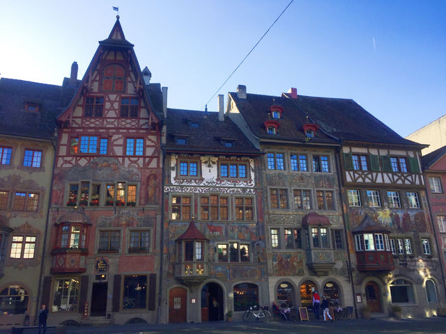 Swiss town of Stein am Rhein: a gem on the banks of the Rhine.
