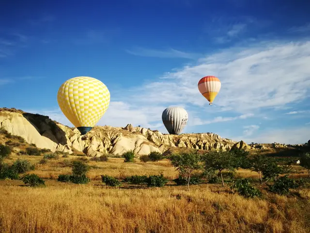 Turkish Journey Overlooking from Hot Air Balloon