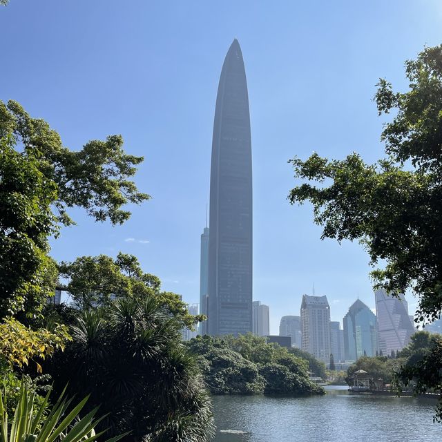  A stunning park in the heart of Shenzhen
