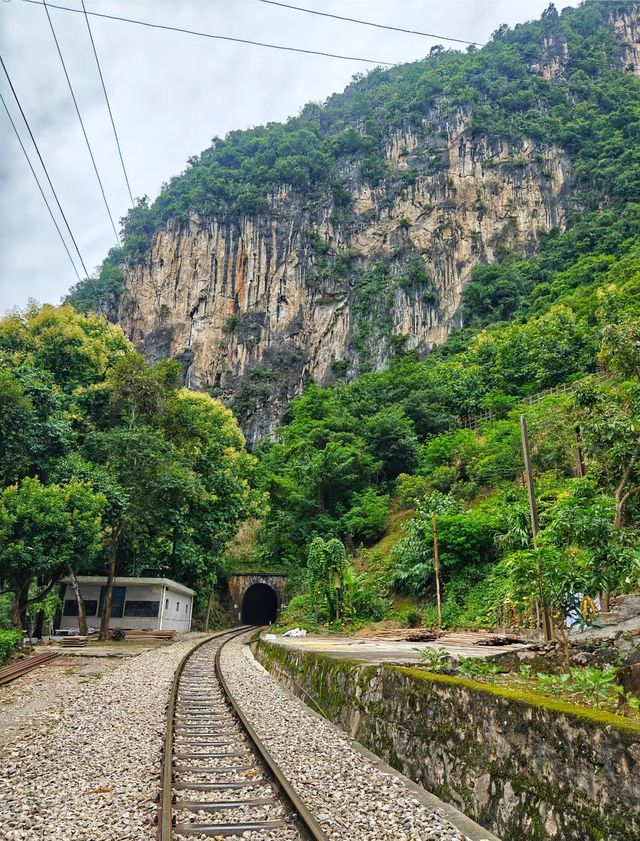 滇越鐵路  人字橋