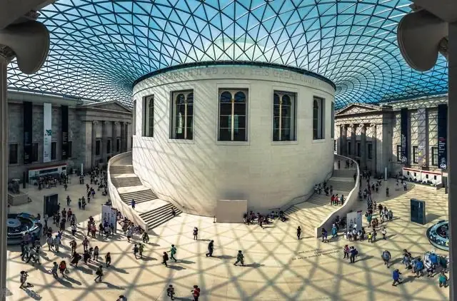 The British Museum in London—a world-renowned museum