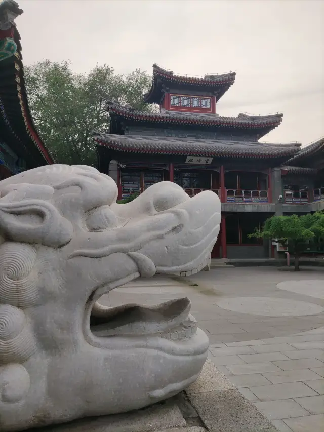 偶遇靜謐的名亭園黃昏——