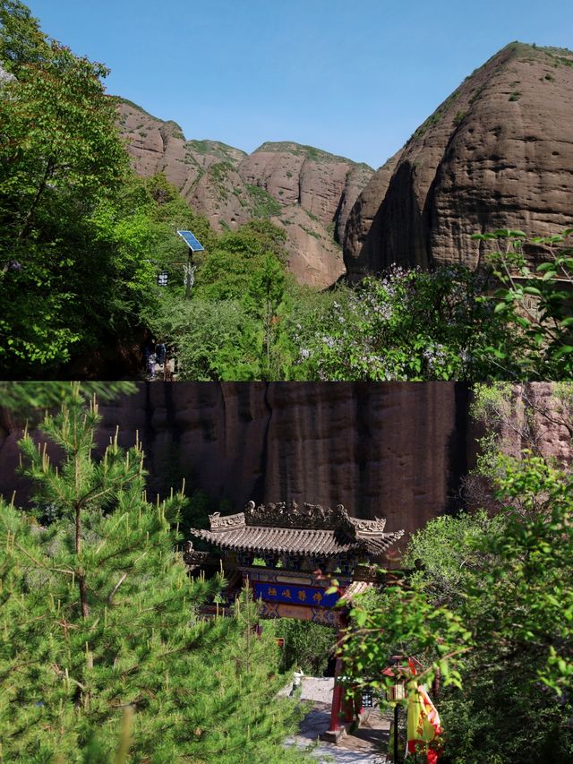 一眼千年的武山水帘洞石窟群 勝過麥積山石窟