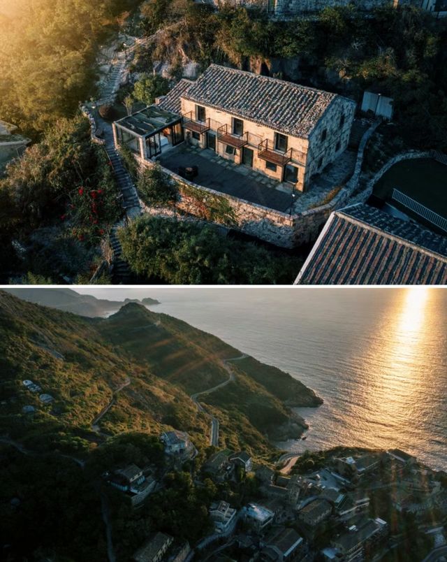 溫嶺·靜沁有墅住進石塘面朝大海的花園石屋