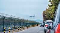 廈門高崎機場外｜追逐飛機的掠影瞬間