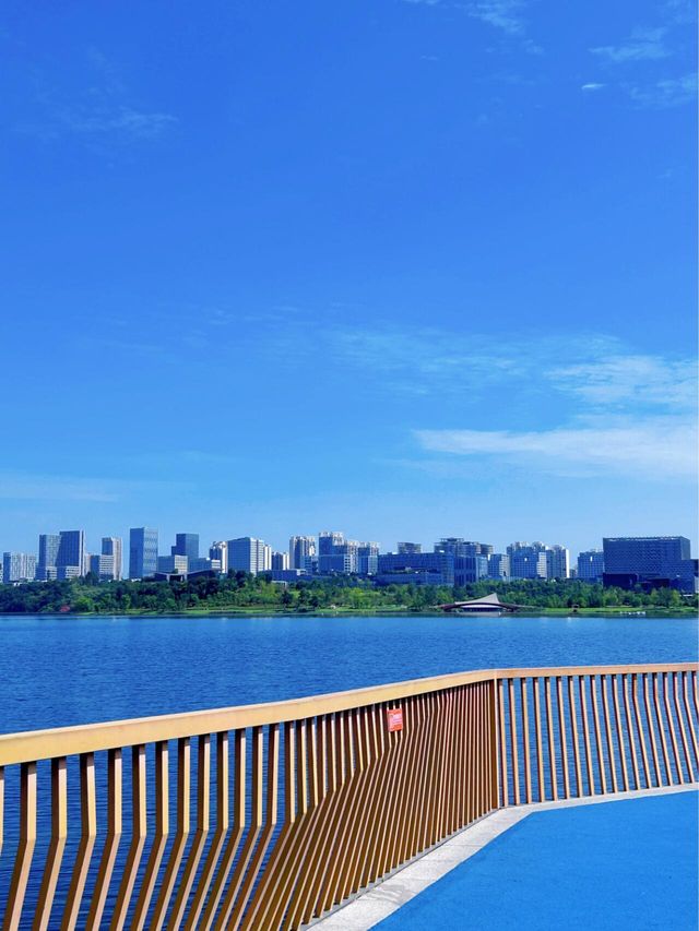 四川成都｜興隆湖，一個像大海的地方。