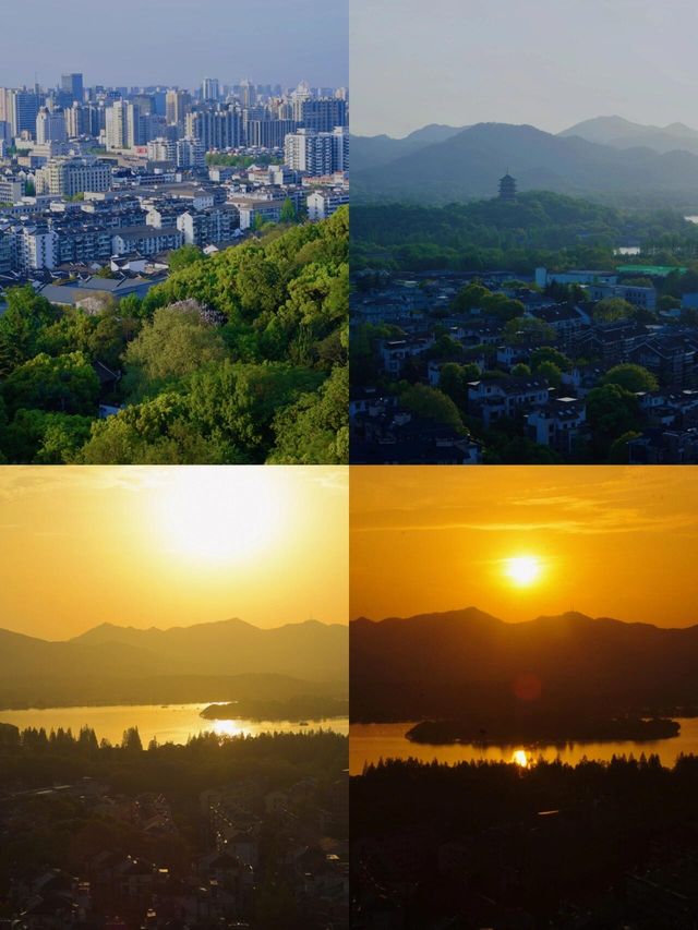 杭州私藏日落勝地，老底子人間煙火氣||。