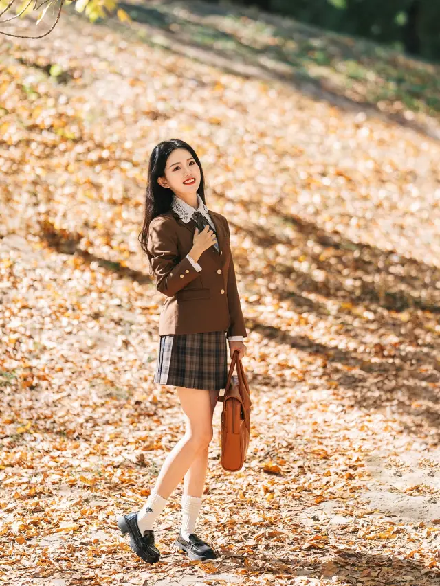 北京滿地秋色拍 JK 美不勝收。