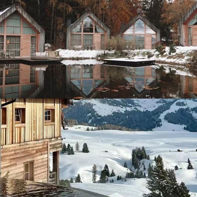 多洛米蒂雪山絕美酒店！冬日氛圍感封神！封神的冬日氛圍感