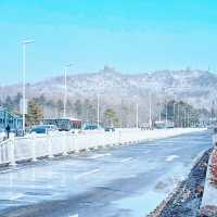24年不遇嘅大雪，青島嘅海變成咗點樣？