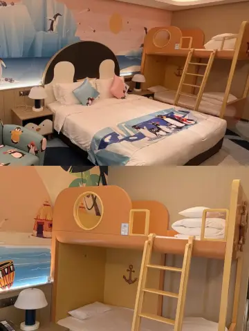 上海!輕鬆帶娃遊!這個企鵝家庭房就在上海海昌!企鵝酒店!家庭房!