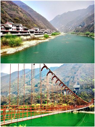 This is where "openly repair the plank roads, secretly cross Chencang" happened.