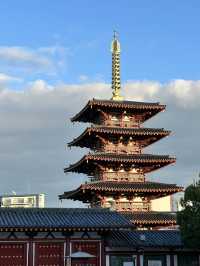 四天王寺，超級靈氣的千年古寺✨