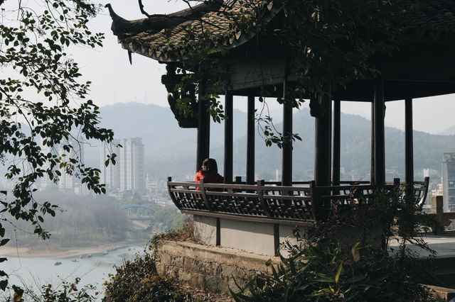 上海周邊｜桐廬桐君山，春天就是要上春山