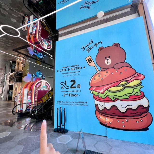 來澳門🇲🇴 LINE FRIENDS主題餐廳吃可愛飯
