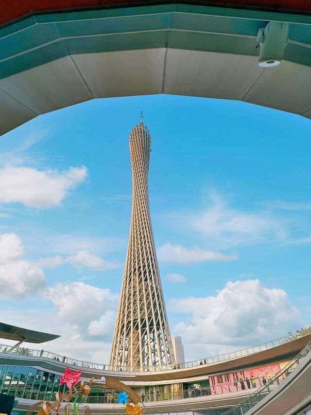 Canton Tower in Guangzhou is Amazing❤️💯