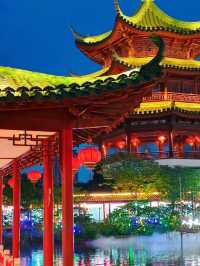 夜遊江南水鄉！株洲「小周莊」親子遊全攻略 古風夜遊太驚艷
