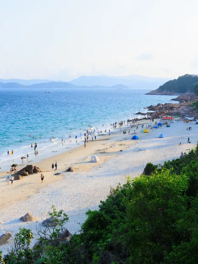 深圳背仔角沙灘遊玩全攻略，邂逅原生態海濱