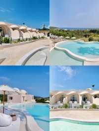 在萬寧挖到「聖托里尼平替」！這民宿真的不是國外啊喂！