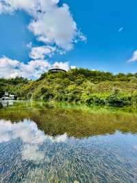 貴陽天河潭原色美景,絕了!