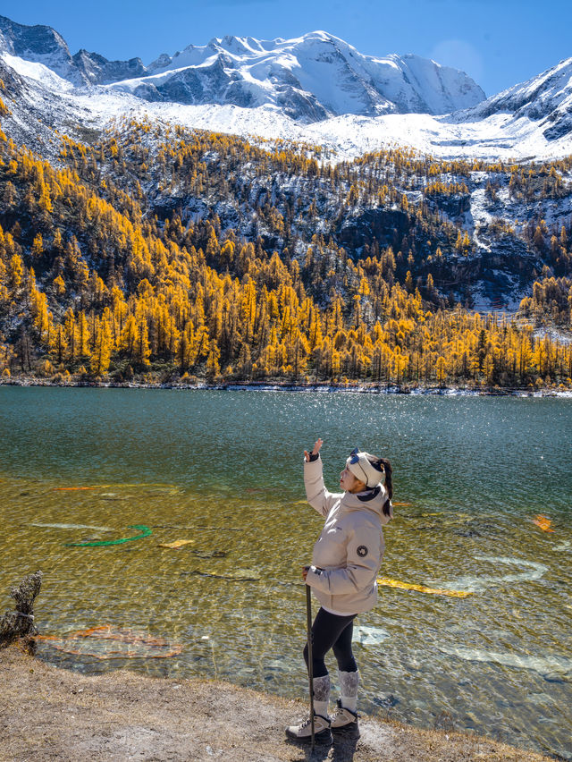 在川西，拍到了我的人生照片～