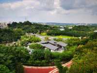 雨過天晴的自貢鳶山公園