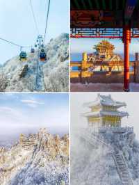 下雪後的老君山直接美成雲頂仙宮！！