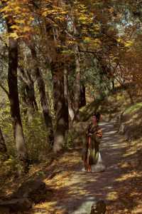 隱藏在北京頤和園裡的賞秋拍照打卡寶藏地。