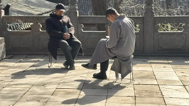 再逛一逛少林寺,沒坐三皇寨索道,改上二祖庵 再逛一逛少林寺,沒坐三皇寨索道,改上二祖庵