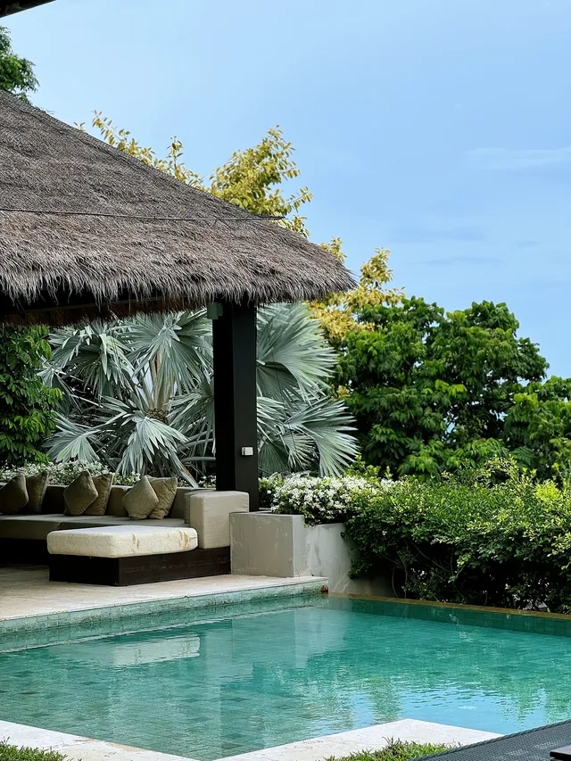 蘇梅島寶藏別墅｜人均海景+影院太讚