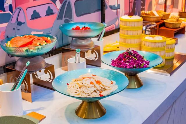 住城市便捷,早餐直接把我香醒了 住城市便捷,早餐直接把我香醒了