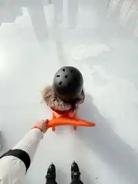 4歲寶寶的第一次上冰體驗!