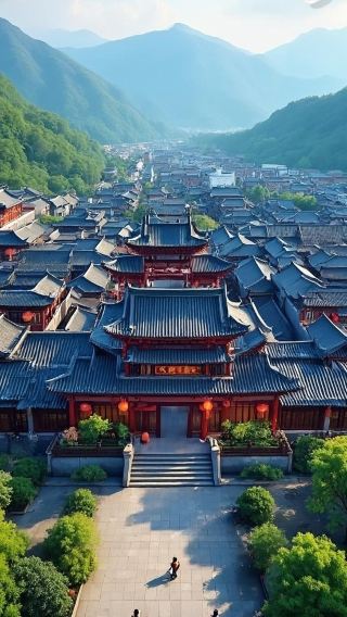 고성의 비밀스러운 경치, 정말 끝내줘요