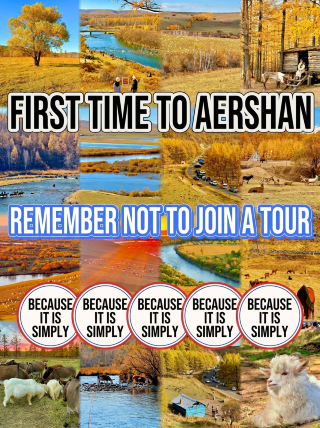 First time visiting Arxan? Remember not to join a group tour, because it's just...
