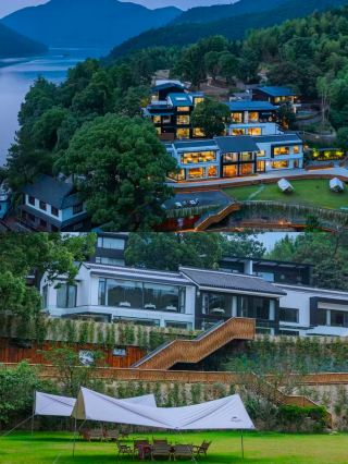 A stunning riverside guesthouse check-in at Tonglu Qianfan Yanlingwu