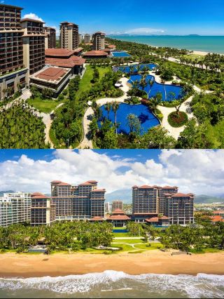 This hotel in Sanya Bay is a blast for family trips!