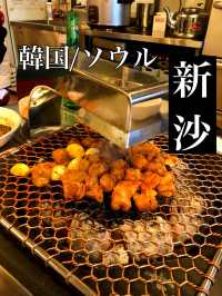 韓国/ソウル【新沙】ソウルで人気のホルモンチェーン店✨