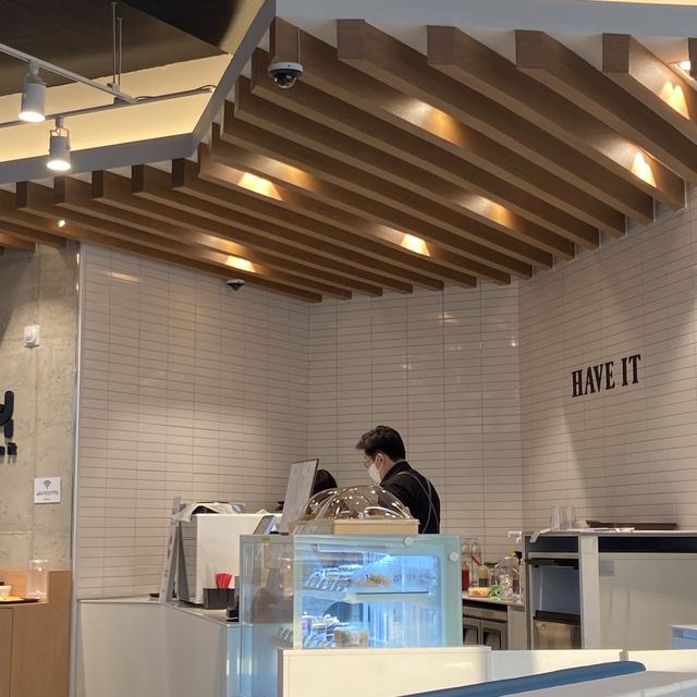보령 대천 해수욕장 오션뷰 베이커리카페 해브잇
